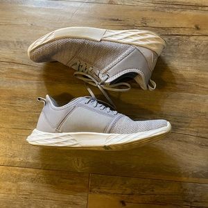 Grey Reebok sneakers